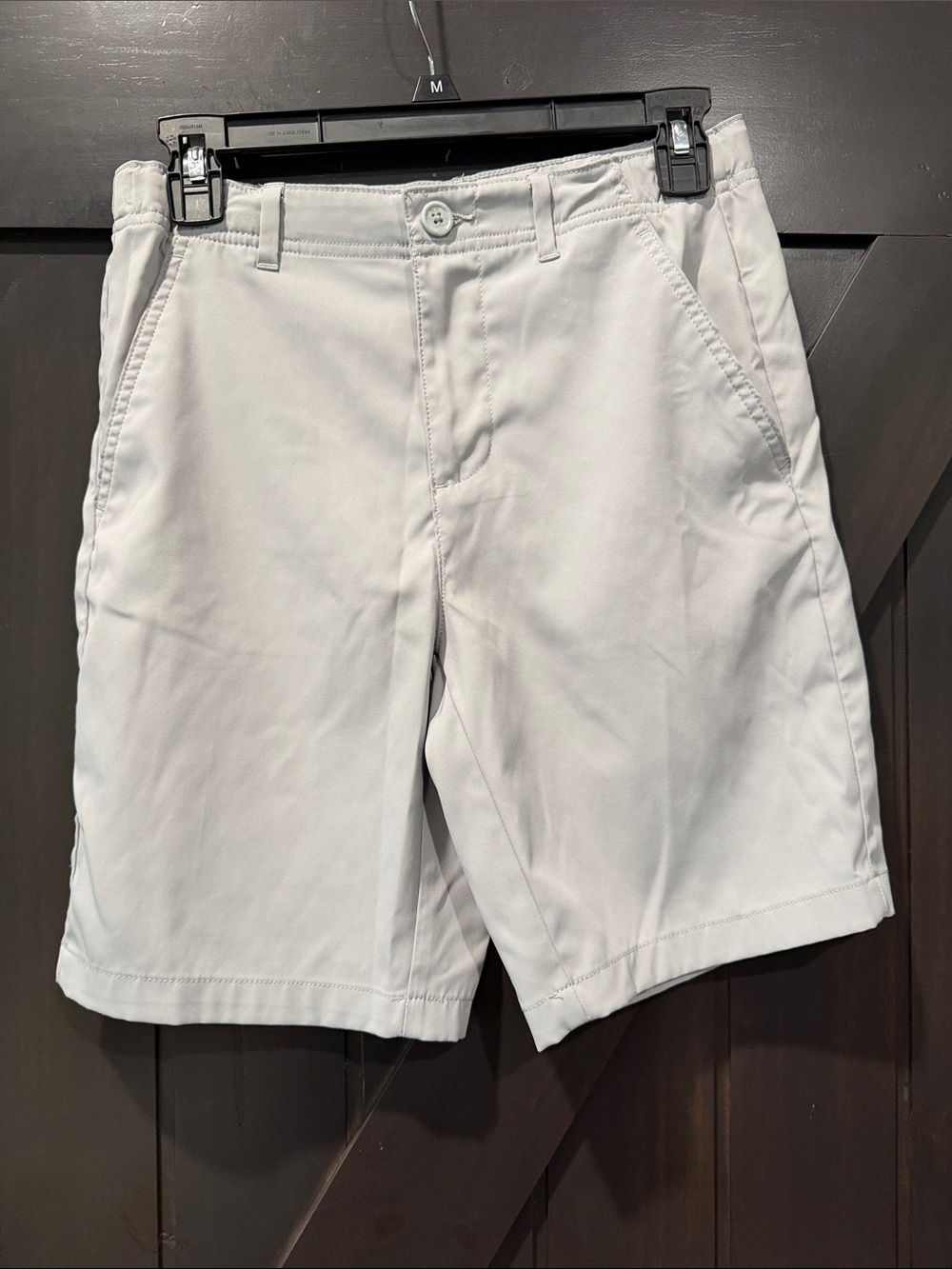 bcg Light Gray Kids Chino Shorts(has elastic button to tighten if needed)see pic